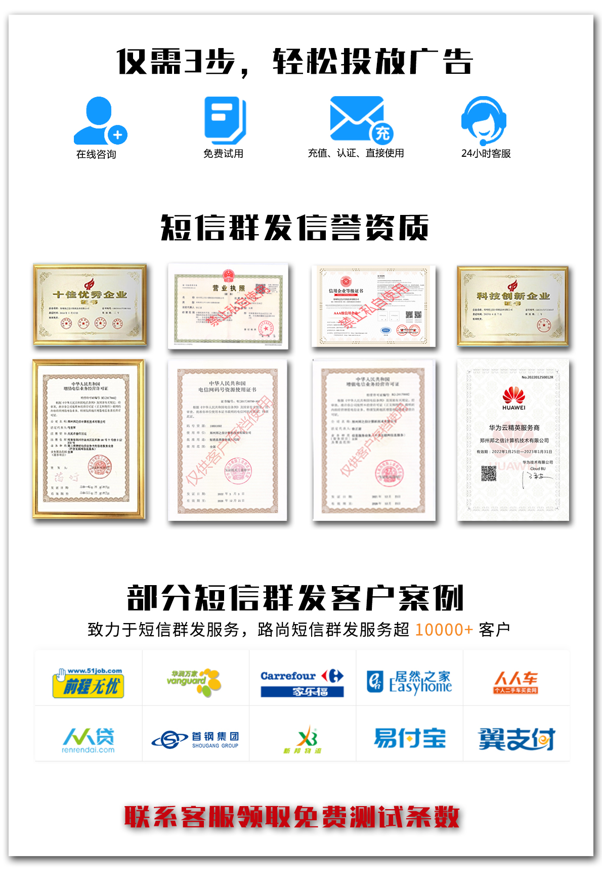 短信群發(fā)平臺(tái)